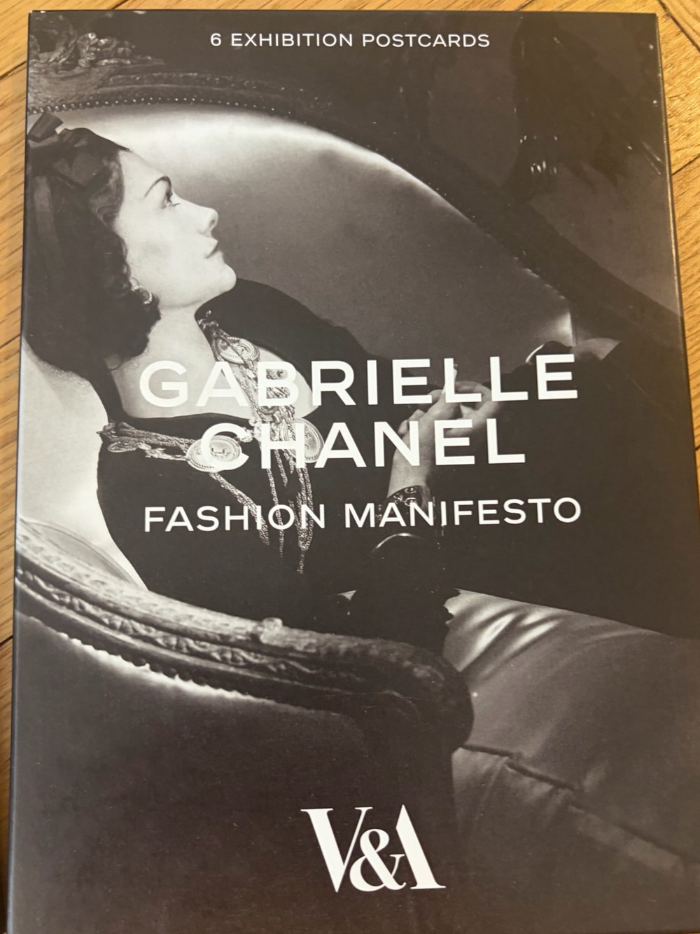 Gabrielle Chanel Fashion Manifesto Postcard Set - Black & White